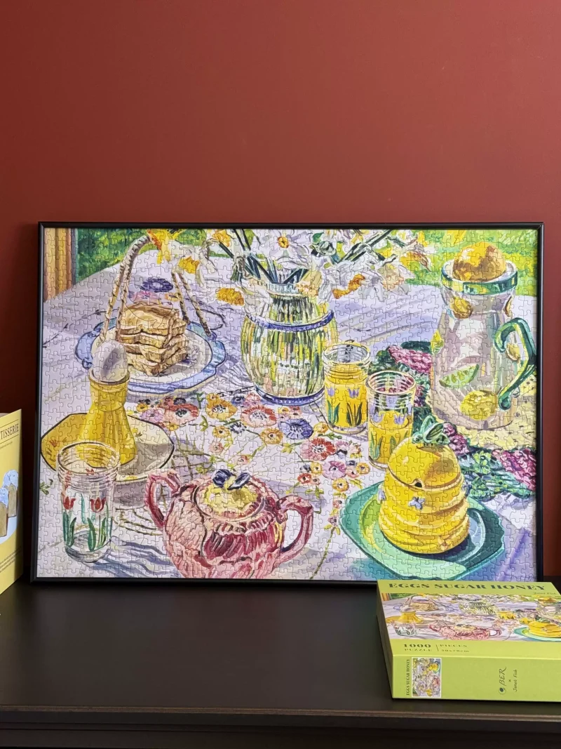 Ber-Janet Fish-Eggs Sugar Honey (1) Ber-1000pcs Jigsaw Puzzle-Eggs Sugar Honey By Janet Fish