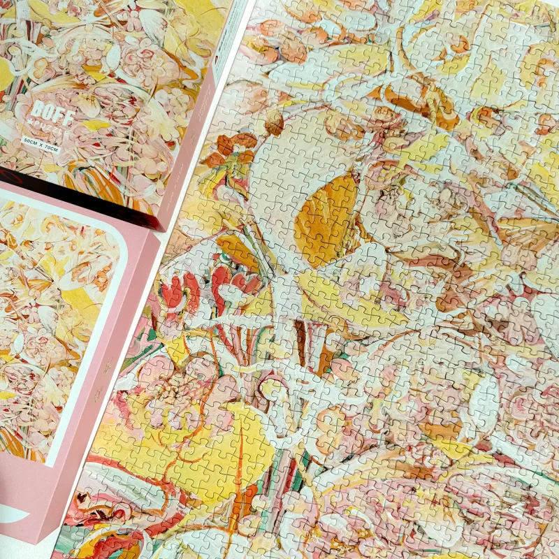 Boff Puzzle-Pink Violet (5) Boff-1000pcs Jigsaw Puzzle-Pink Violet