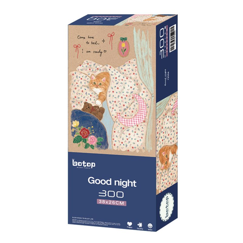 Botop-300pcs Puzzle-Good Night (1) Botop-300pcs Jigsaw Puzzle-Good Night
