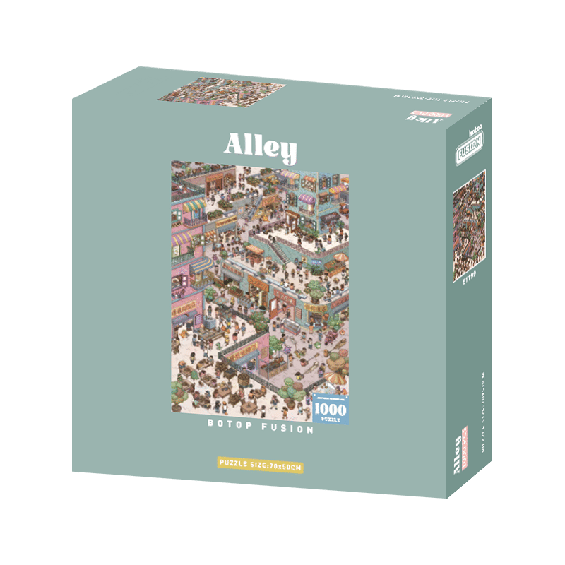 Botop Fusion-1000pcs Jigsaw Puzzle-Alley