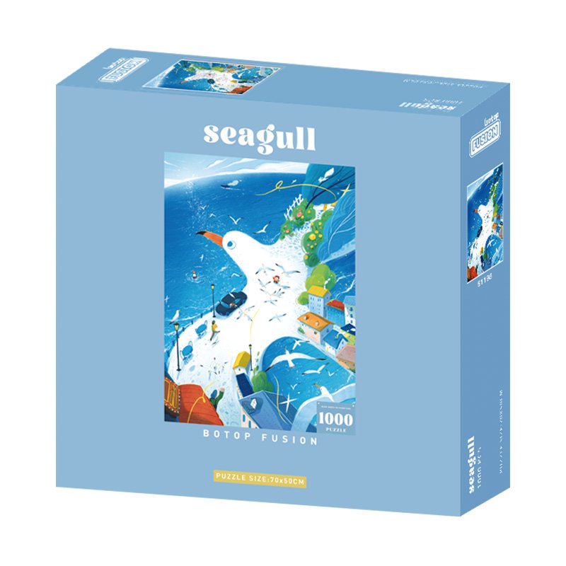 Botop Fusion-1000pcs Jigsaw Puzzle-Seagull