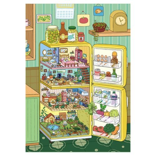 Botop-Small World (1) Botop Fusion-1000pcs Jigsaw Puzzle-Small World
