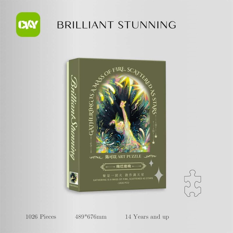 CKY Puzzle-1026pcs Art Puzzle-Brilliant Stunning