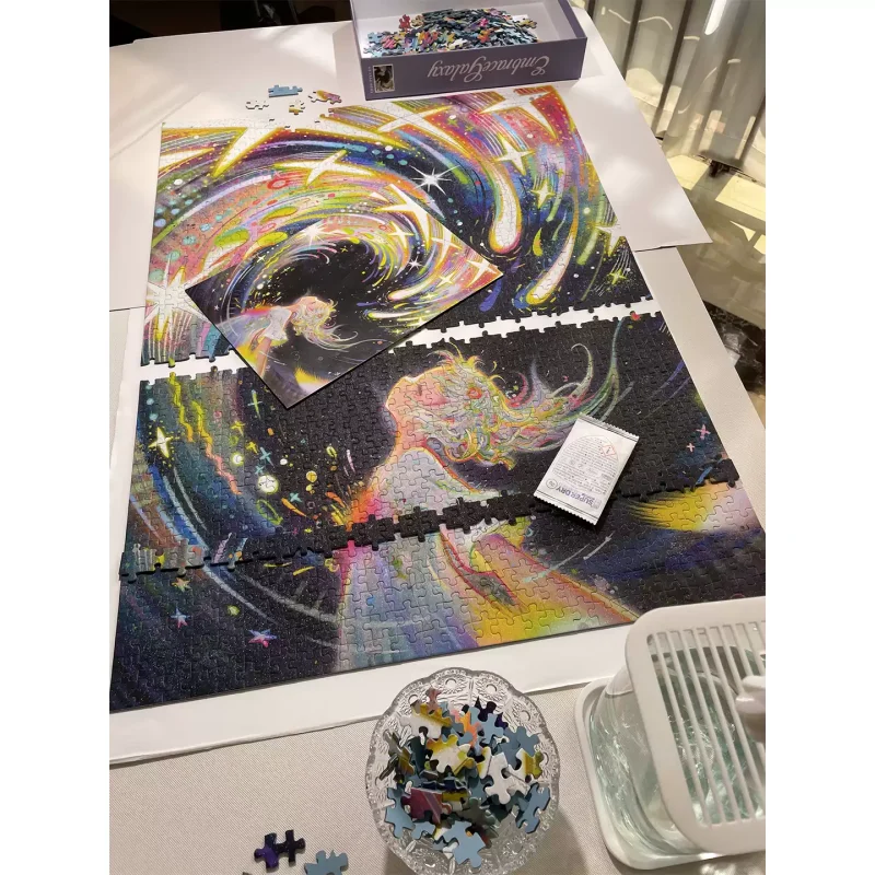 CKY Puzzle-1026pcs Art Puzzle-Embrace Galaxy