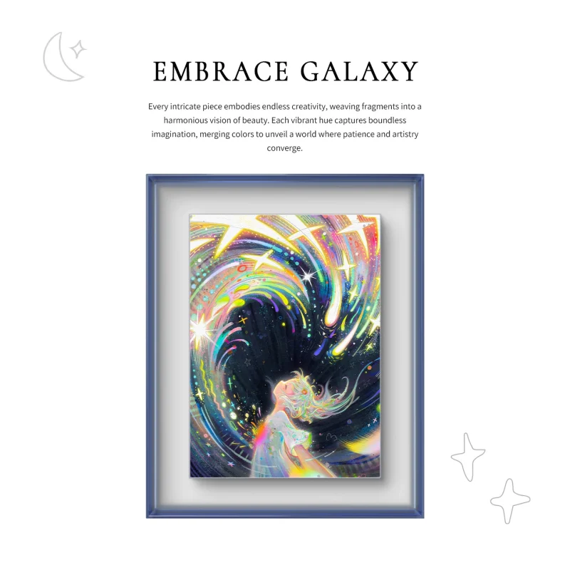CKY Puzzle-1026pcs Art Puzzle-Embrace Galaxy