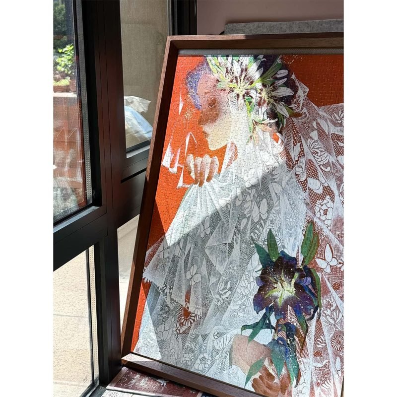 CKY Puzzle-1026pcs Art Puzzle-Flower Marriage