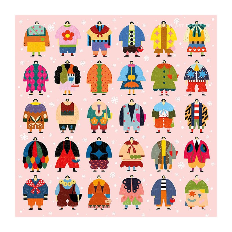 CKY Puzzle-500pcs Art Puzzle-Urban Subordinates