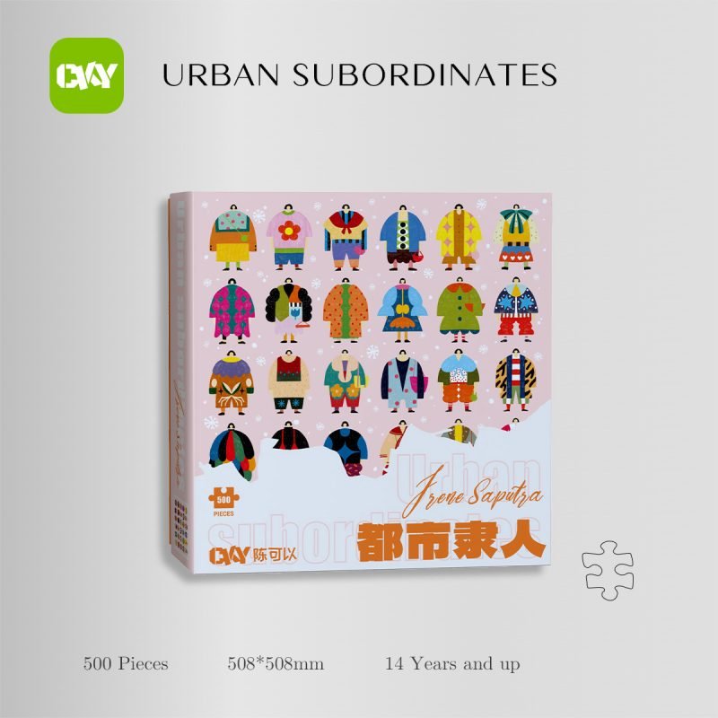 CKY Puzzle-500pcs Art Puzzle-Urban Subordinates