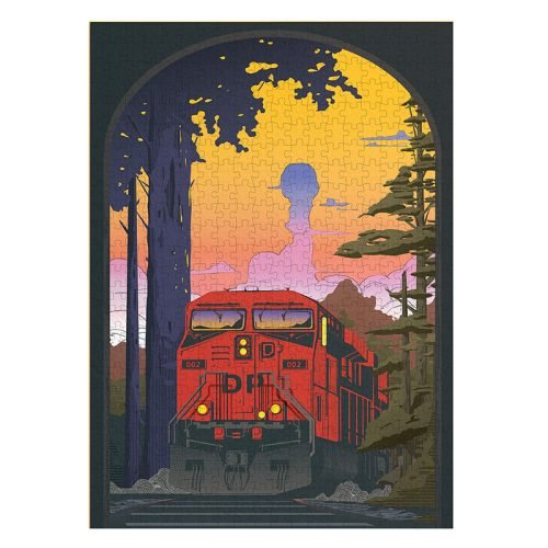 Dear Puzzle-500pcs Jigsaw Puzzle-Freight Train