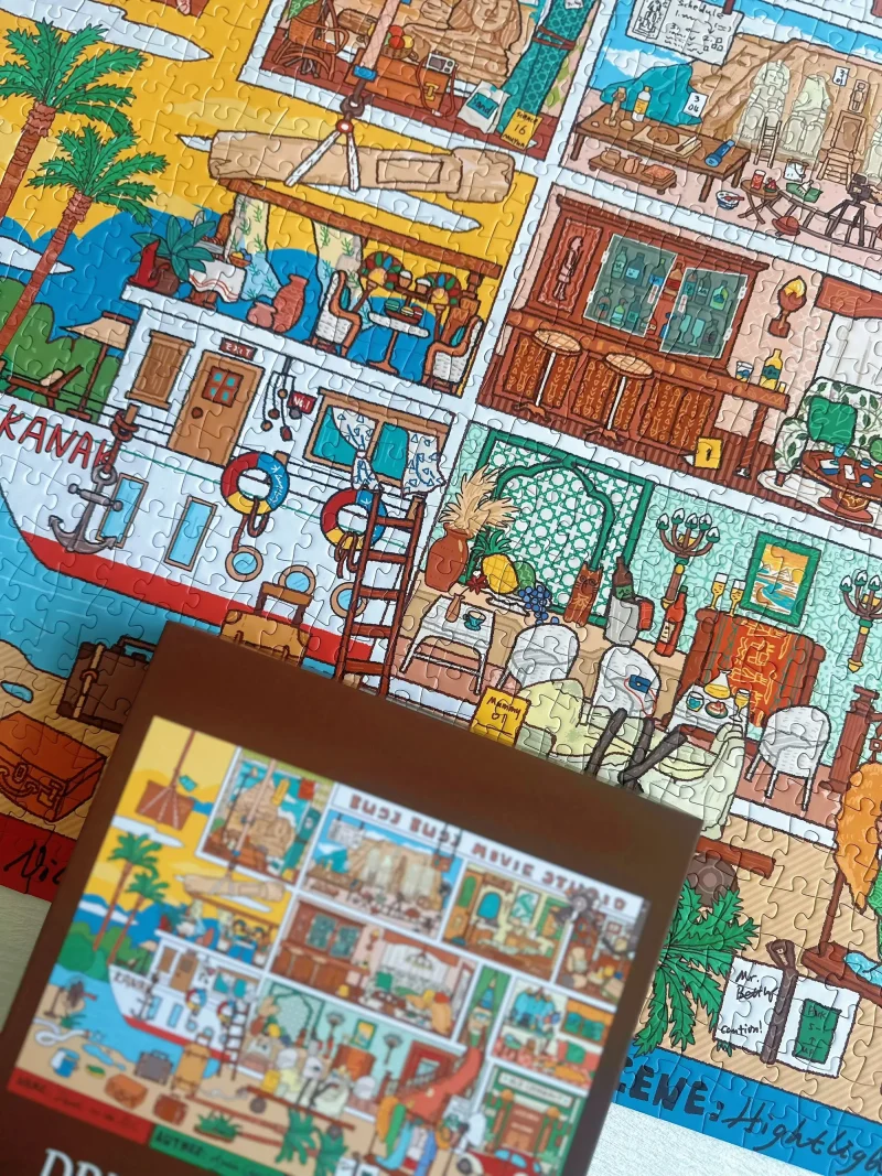 Dreamer Puzzle-1000pcs-Busy Busy Movie Studio