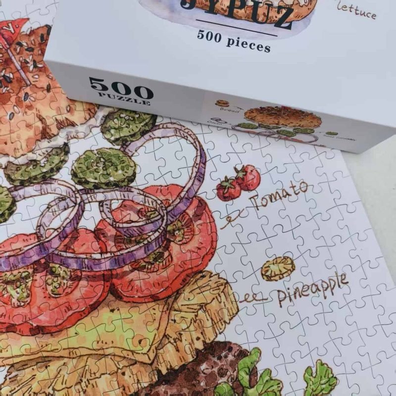 JYPUZ-500pcs Jigsaw Puzzle-Hamburger