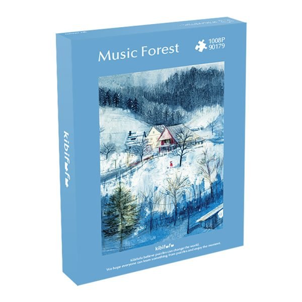 Kibifufu-Puzzle 1000 Piece-Music Forest