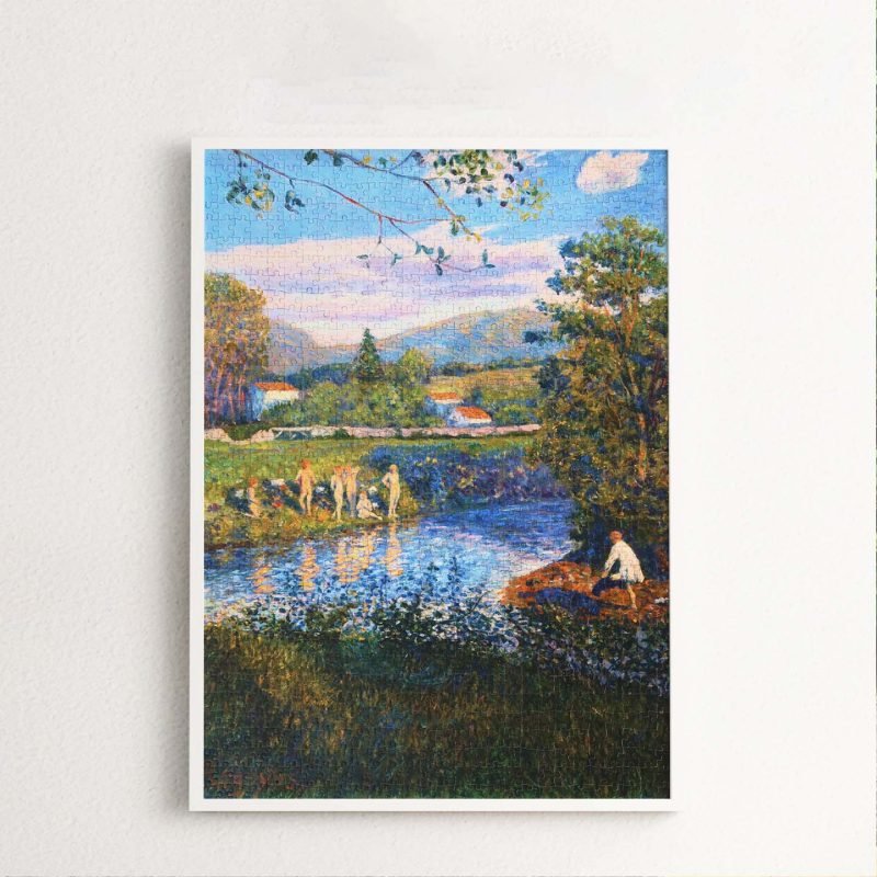 Kibifufu-Bathing in Renteria (4) Kibifufu-Puzzle 1000 Piece-Bathing in Renteria