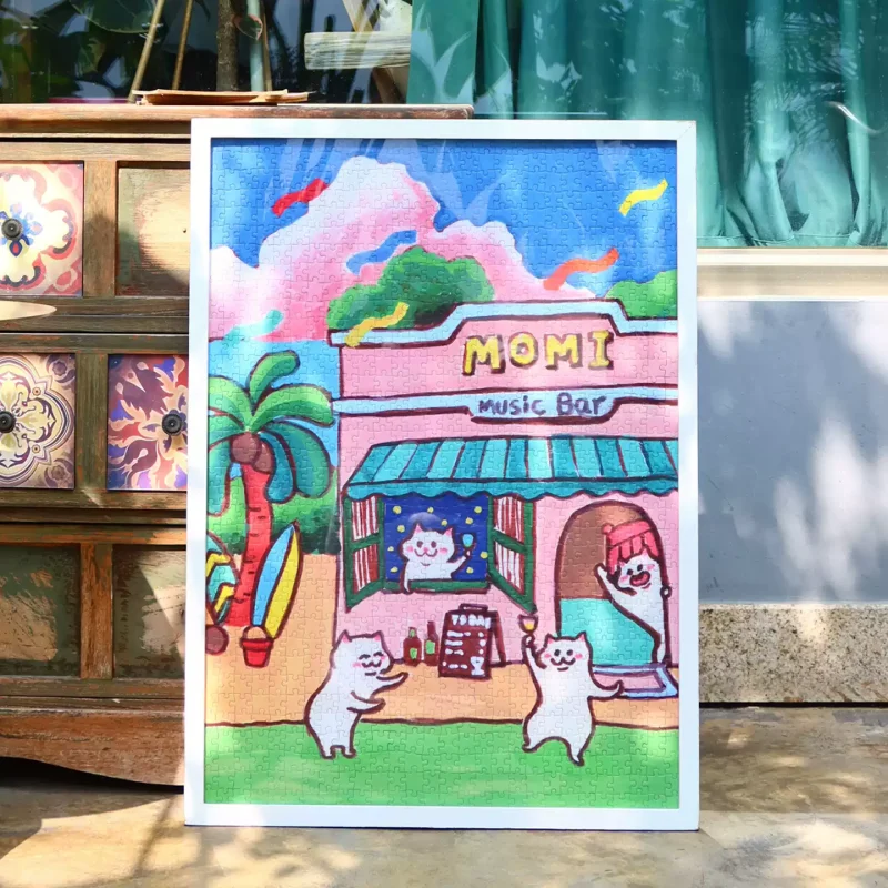 Kibifufu-Puzzle 1000 Piece-Drunk Momi Friends