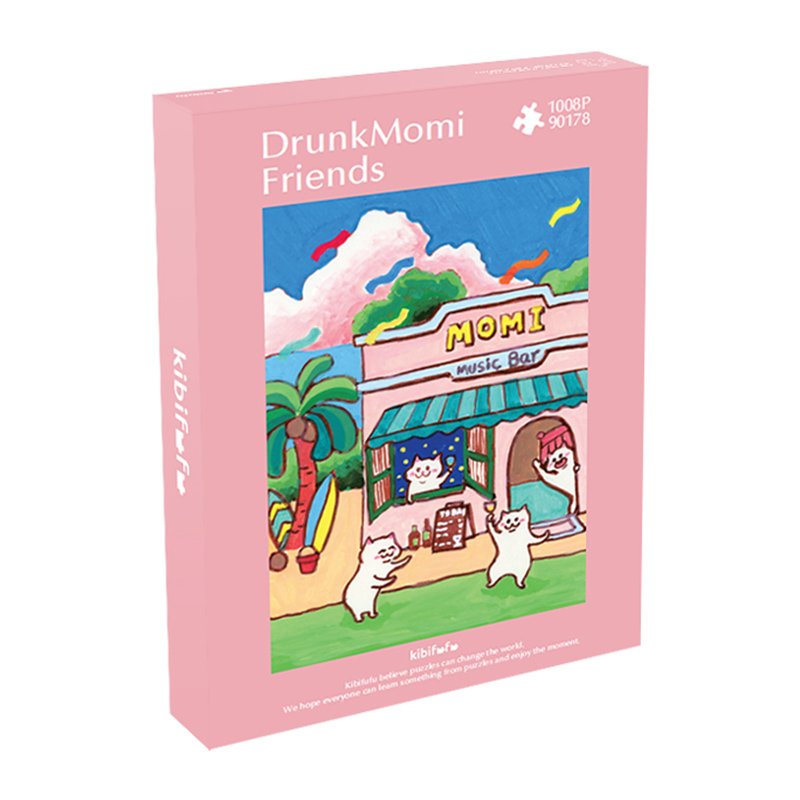 Kibifufu-Puzzle 1000 Piece-Drunk Momi Friends