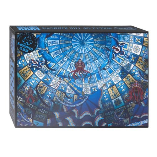 Komono-1000pcs Jigsaw Puzzle-Anya Chalina Series-Waltz of the Ribbons