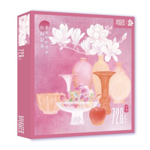 Minute Puzzle-Jade-Glaze & Blossom-Scent-728 Piece Puzzle