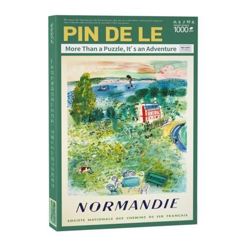 Pin De Le-1000pcs Jigsaw Puzzle-Normandie by Raoul Dufy