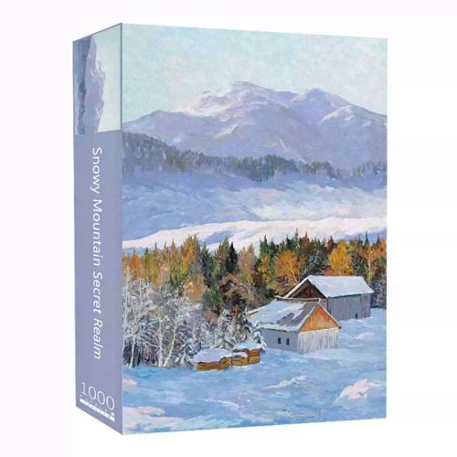 PJLT-1000pcs Jigsaw Puzzle-Snowy Mountain Secret Realm