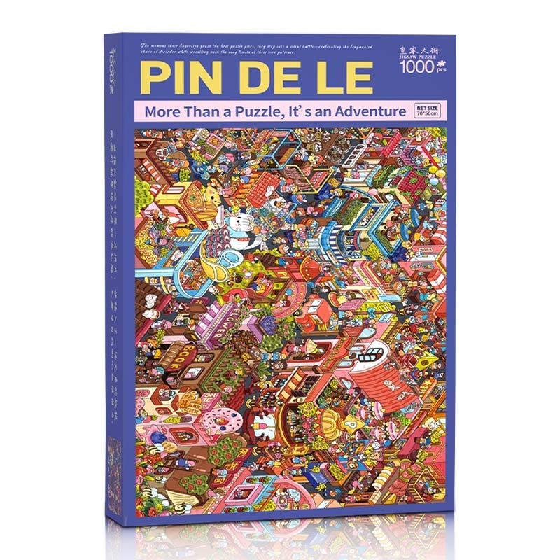 Pin De Le-1000pcs Jigsaw Puzzle-Royal Street
