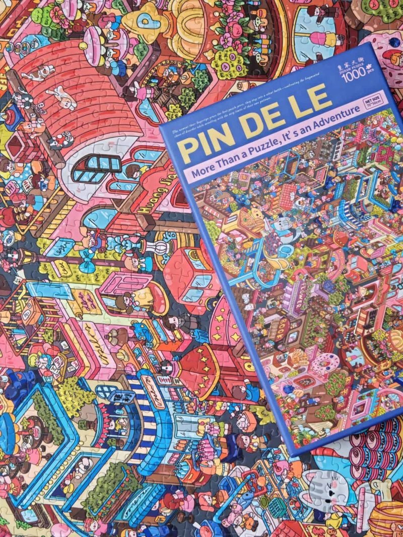 Pin De Le-1000pcs Jigsaw Puzzle-Royal Street