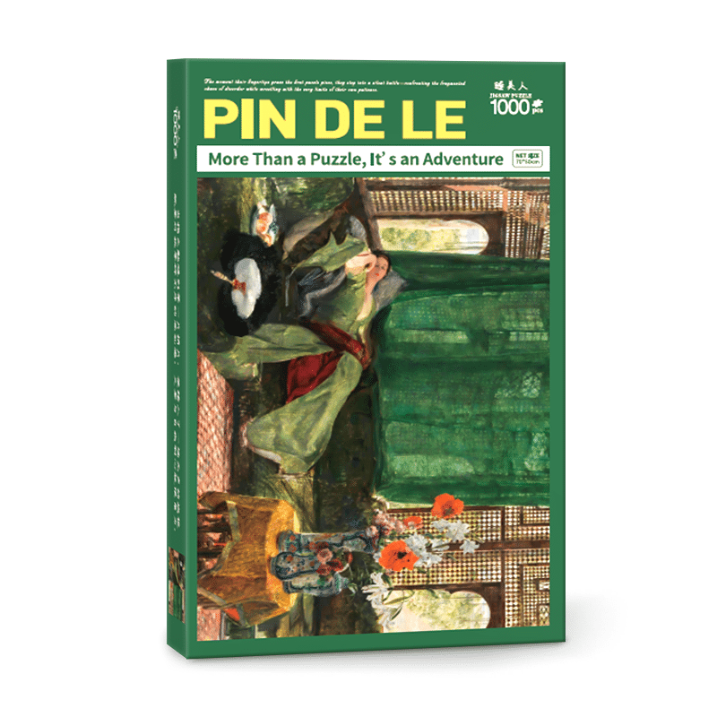 Pin De Le-1000pcs Jigsaw Puzzle-The Siesta by John Frederick Lewis
