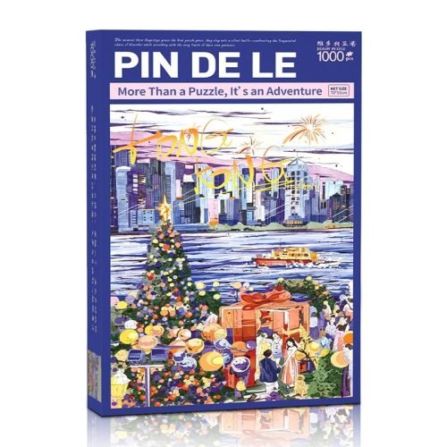 Pin De Le-1000pcs Jigsaw Puzzle-Victoria Harbour