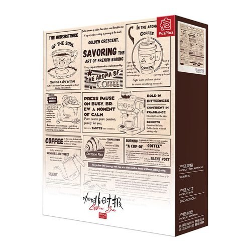 Puzplaz-1000pcs Jigsaw Puzzle-Coffee Era