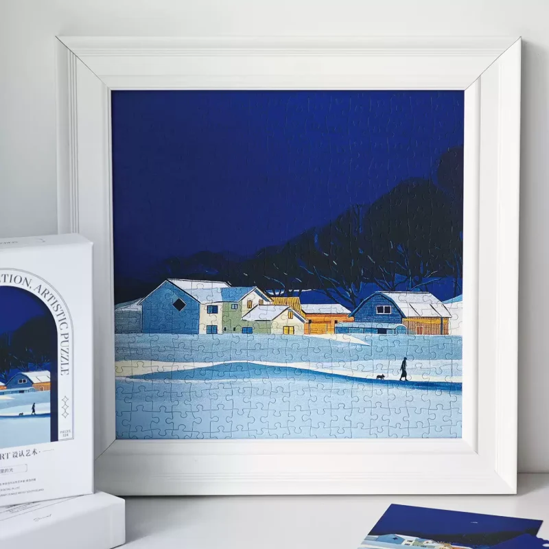 Seren Art-Light in the Darkness (1) Seren Art-324pcs Puzzle-South Island-Light in the Darkness