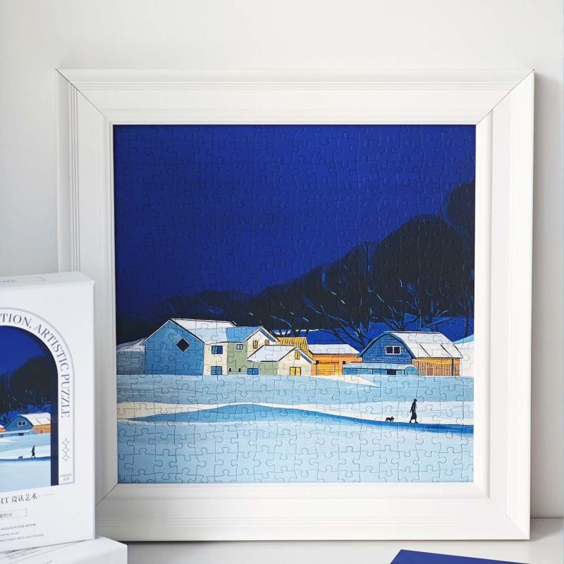 Seren Art-Light in the Darkness (3) Seren Art-324pcs Puzzle-South Island-Light in the Darkness