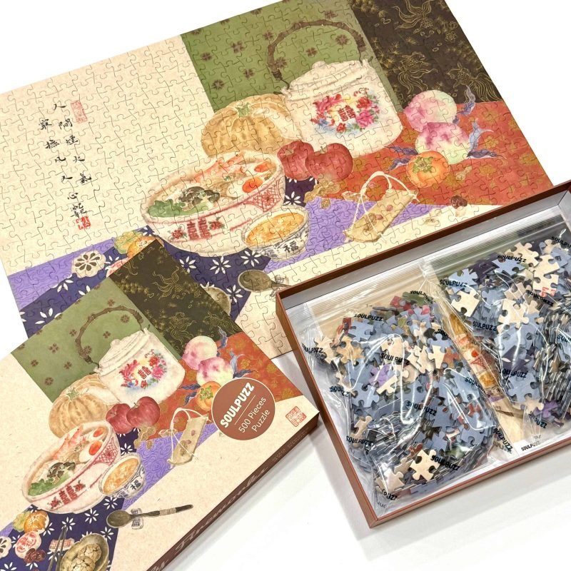 500pcs Jigsaw Puzzle-Soulpuzz-Earthly Fireworks