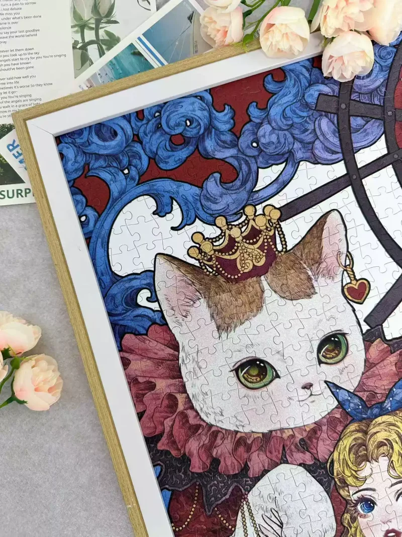 Thorn Clock (1) Pin De Le-1000pcs Jigsaw Puzzle-Thorn Clock