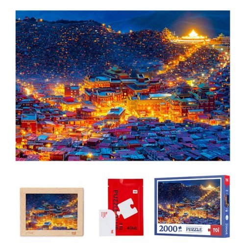 Toi 2000pcs-Night in Seda (3) Toi-2000pcs Jigsaw Puzzle-Night in Seda