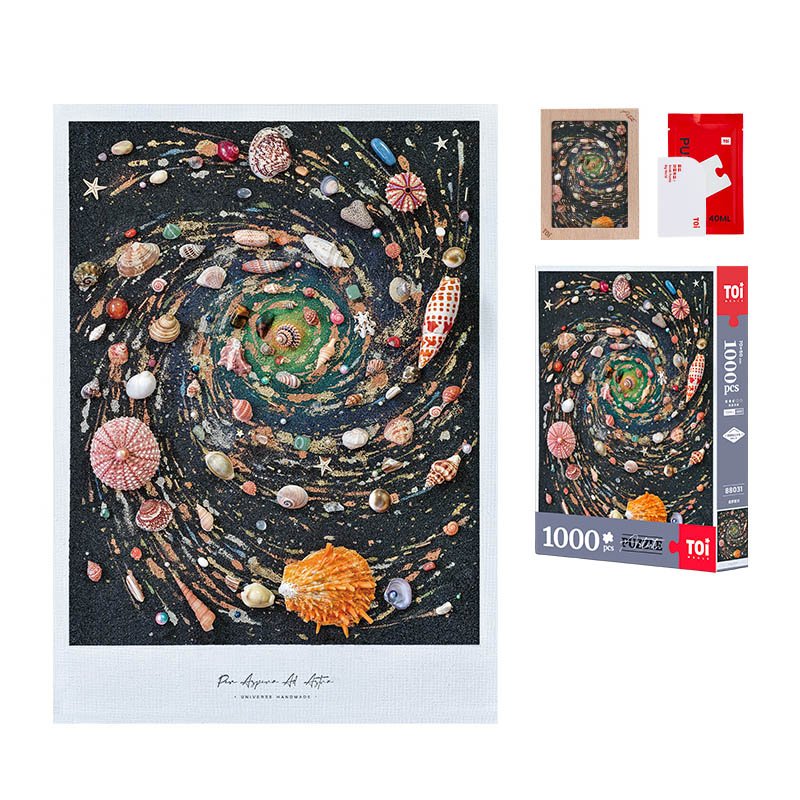 Toi-1000pcs Jigsaw Puzzle-Dream-Weaving Galaxy