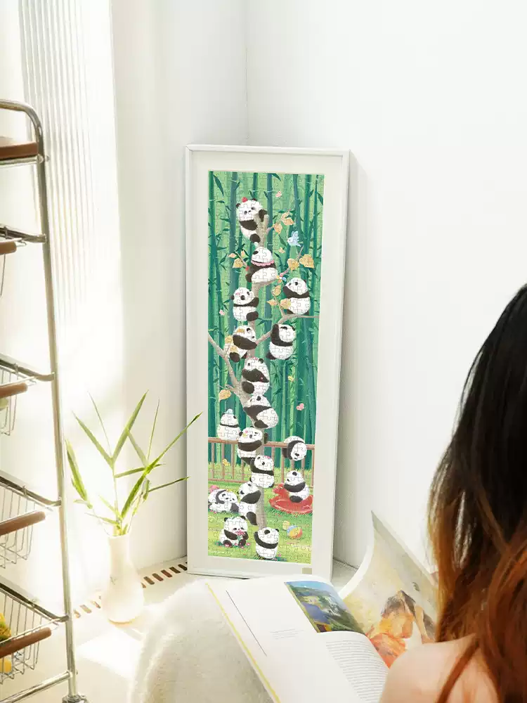 588pcs Jigsaw Puzzle-Toi-A Bamboo of Pandas