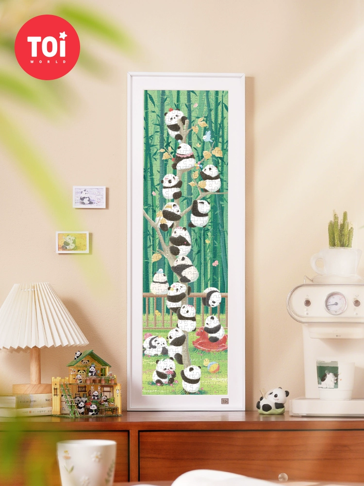 588pcs Jigsaw Puzzle-Toi-A Bamboo of Pandas