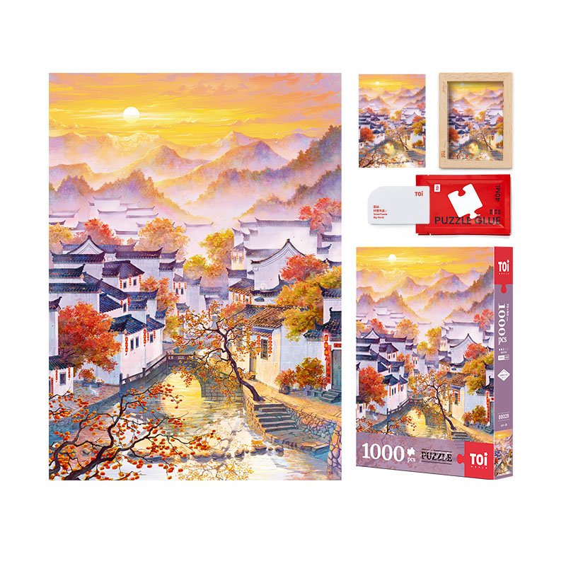 Toi-Riverside Nook (3) Toi-1000pcs Jigsaw Puzzle-Riverside Nook