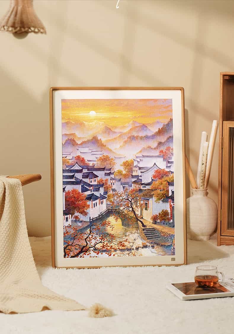 Toi-Riverside Nook Toi-1000pcs Jigsaw Puzzle-Riverside Nook