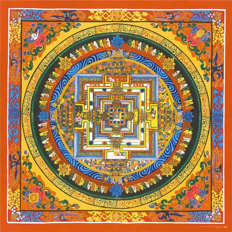 Toi-1024pcs Jigsaw Puzzle-Thangka Mandala
