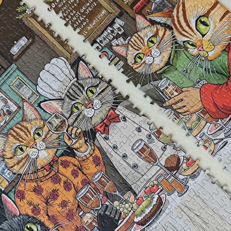 Toway-1000 Piece Puzzle-Cat Restaurant