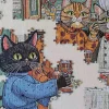 Toway-1000 Piece Puzzle-Cat Restaurant