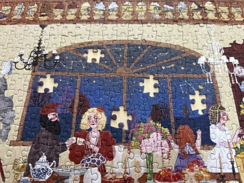 Tutudingdang-Castle Tea Party (1) TuTuDingDang-1000pcs Jigsaw Puzzle-Castle Tea Party