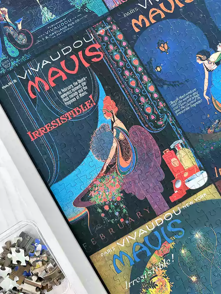 Pin De Le-1000pcs Jigsaw Puzzle-Vivaudouss Mavis by Fred L. Parker