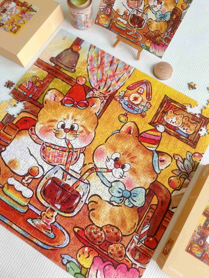 WanLeFaZe-500pcs Jigsaw Puzzle-Little Sisters