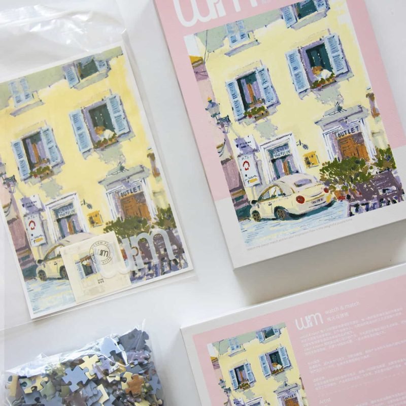 Watch Match-Summer Echoes of Italy-500pcs Jigsaw Puzzle