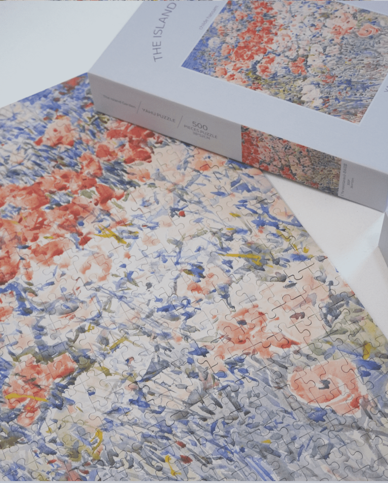 Discontinued-Yahu Puzzle-500 Piece Puzzle-The Island Garden