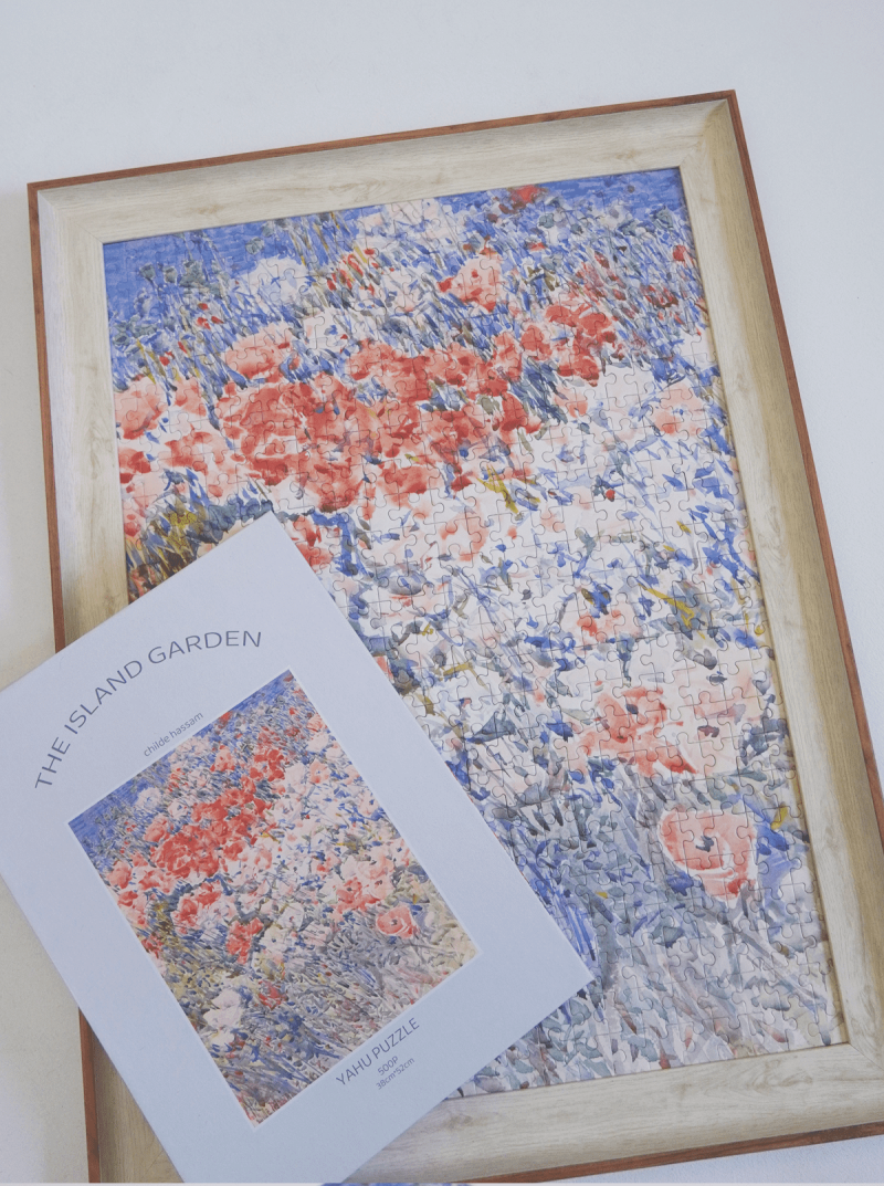 Discontinued-Yahu Puzzle-500 Piece Puzzle-The Island Garden