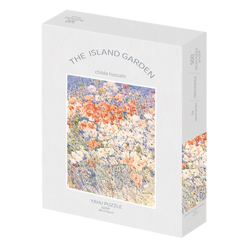 Discontinued-Yahu Puzzle-500 Piece Puzzle-The Island Garden