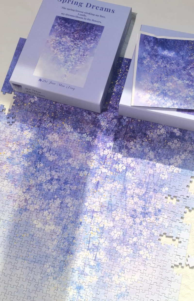 ZhiJianManXing-Spring Dreams-1000pcs Jigsaw Puzzle
