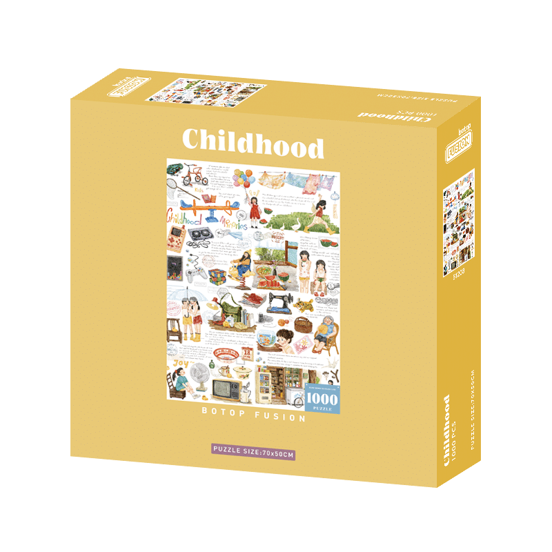 Botop-Childhood Botop Fusion-1000pcs Jigsaw Puzzle-Childhood